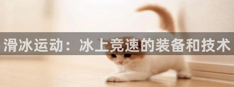 星欧娱乐官网下载安装：滑冰运动：冰上竞速的装备和技术