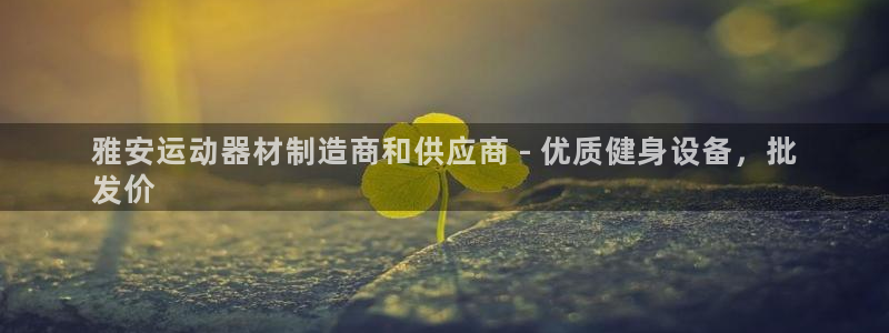 星欧娱乐平台方7O777：雅安运动器材制造商和供应商