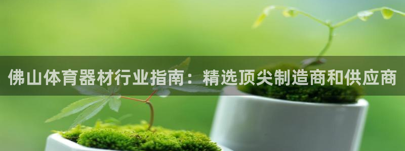 星娱乐文化传媒：佛山体育器材行业指南：精选顶尖制造商