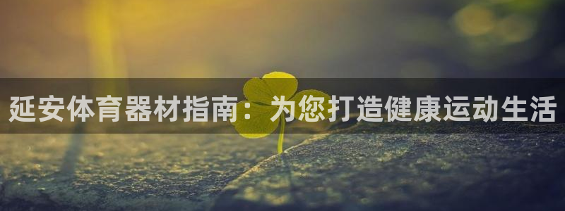 新星娱乐怎么开挂：延安体育器材指南：为您打造健康运动