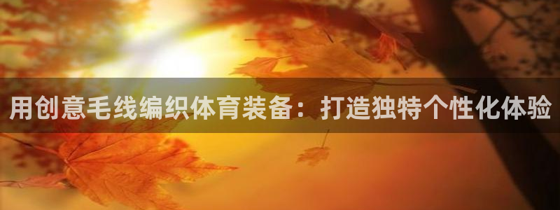 星欧娱乐公司创始人背景故事：用创意毛线编织体育装备：