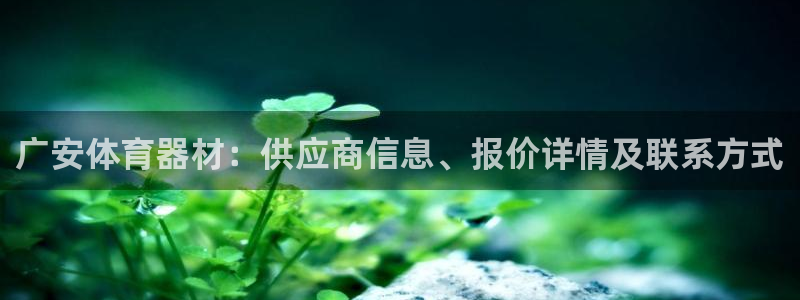 星欧娱乐属于什么档次的软件啊：广安体育器材：供应商信