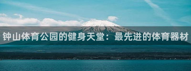 星欧娱乐是正规平台吗安全吗：钟山体育公园的健身天堂：